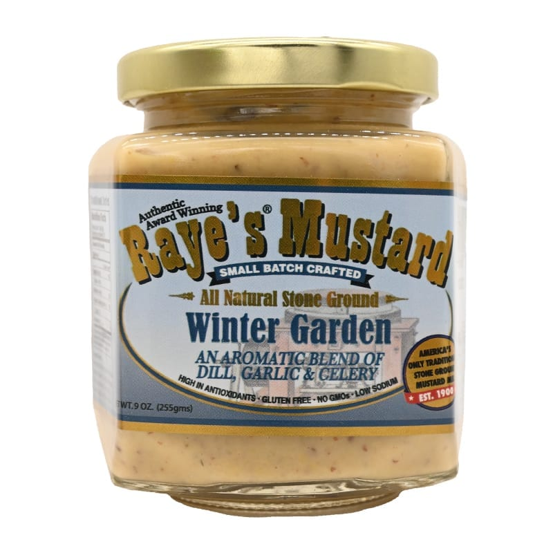 Winter Garden Mustard - 9 oz, Raye's Mustard