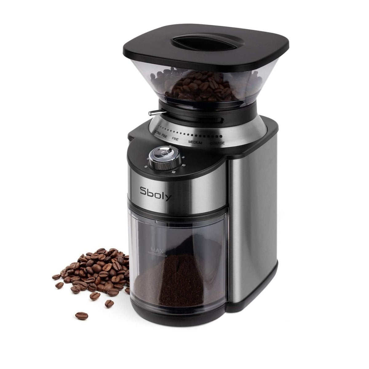 Sboly Conical Burr Coffee Grinder 19 Grind Settings Bistro Culinary Market