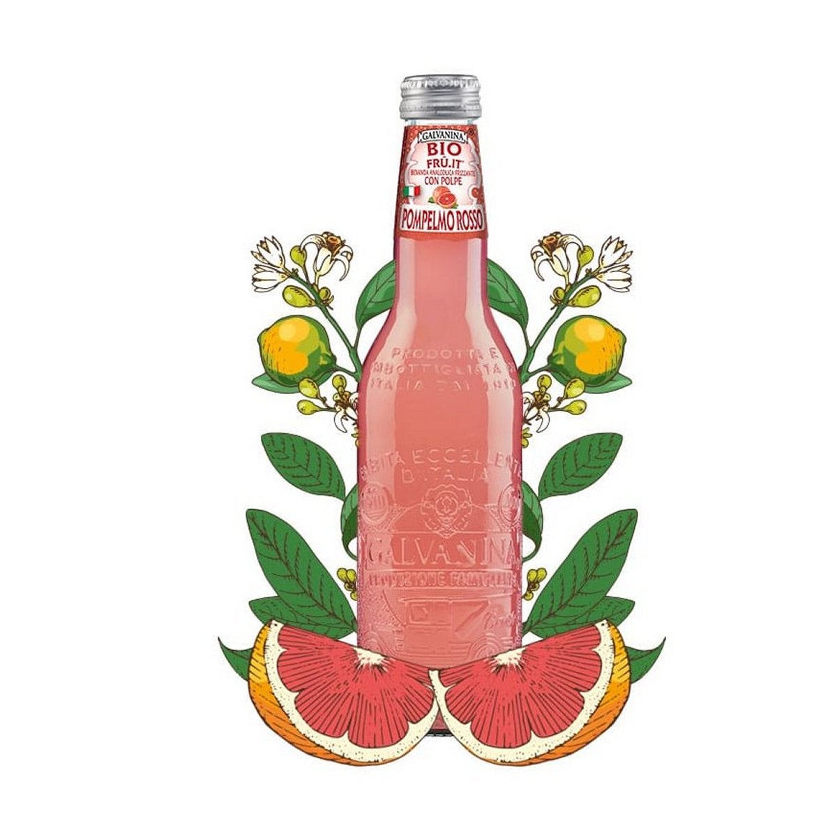 Galvanina Organic Ruby Sparkling Grapefruit Bistro GoFood Marketplace