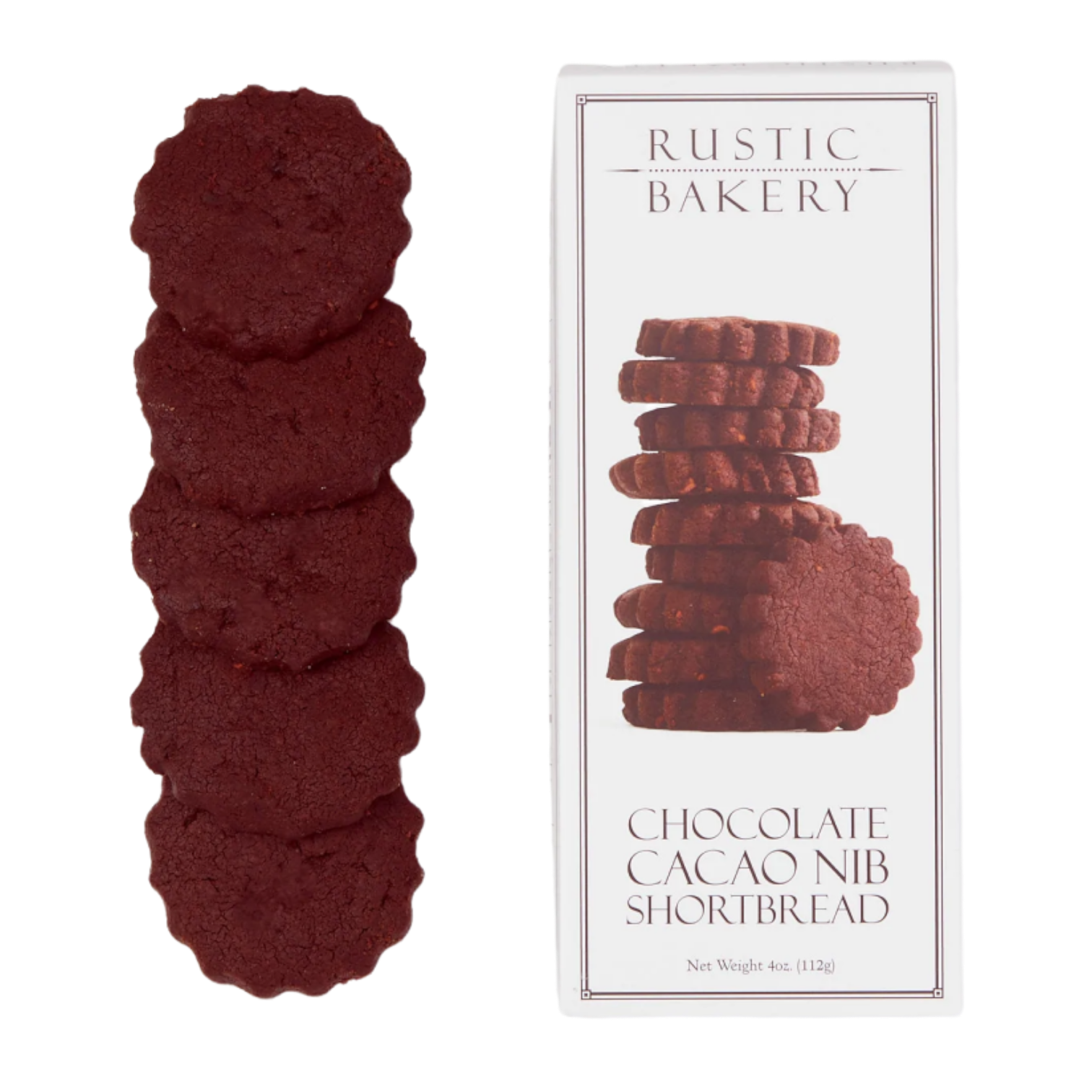 Chocolate Cacao Nib Shortbread Rustic Bakery Bistro GoFood Marketplace