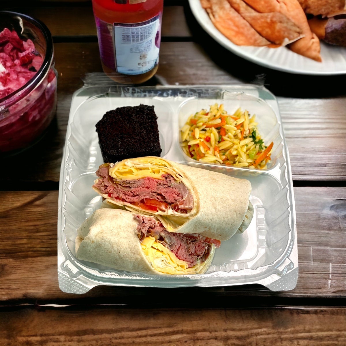 House Roast Beef Sandwich Package Bistro GoFood Marketplace