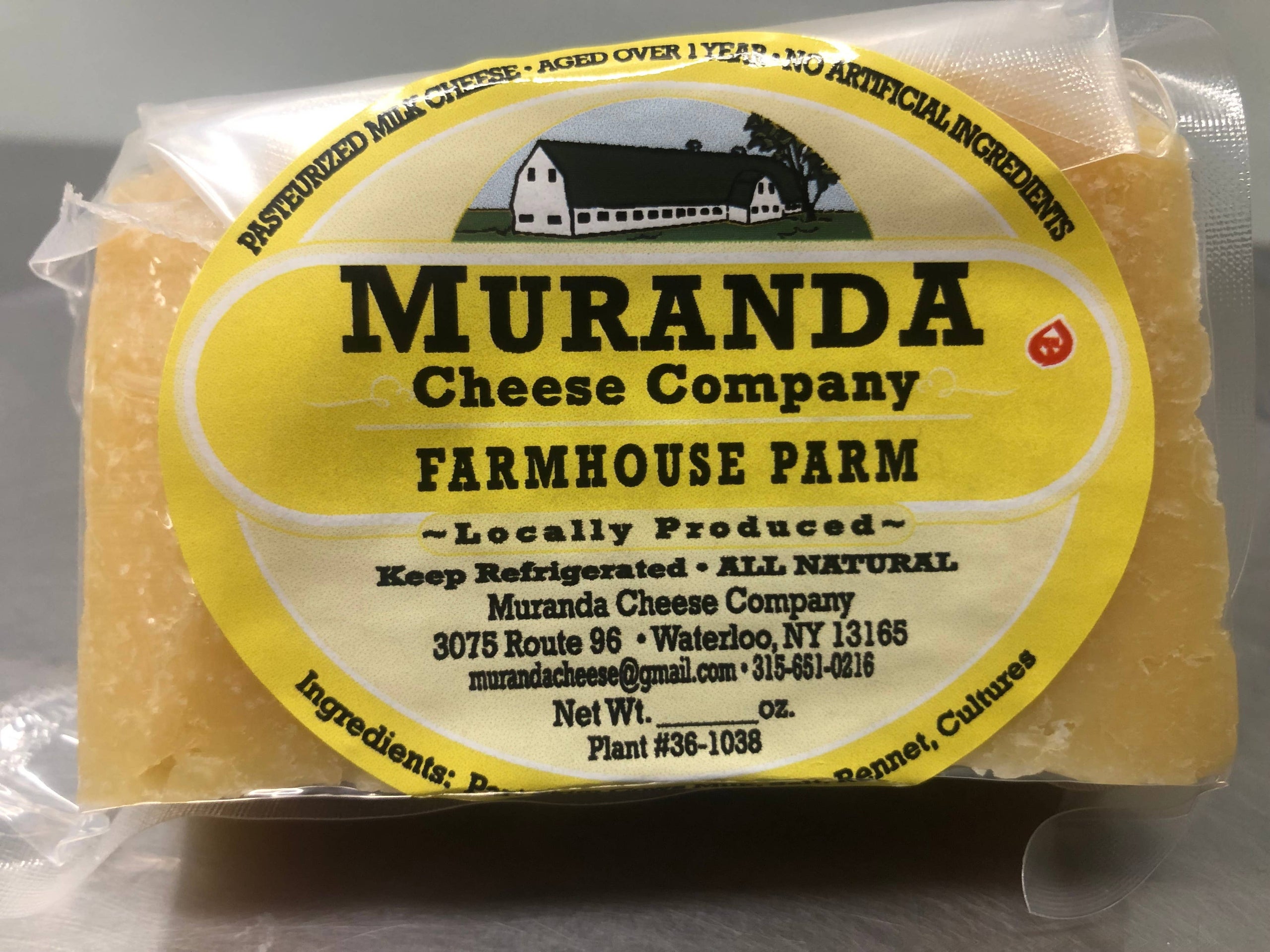 Muranda Cheese Farmhouse Parmesan Bistro GoFood Marketplace